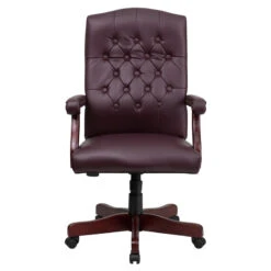 Martha Washington Burgundy Leather Executive Swivel Chair With Arms - By Flash Furniture - Madison Seating 15 Martha Washington Burgundy Leather Executive Swivel Chair With Arms - By Flash Furniture - Madison Seating -Executive Chairs Sales Martha Washington Burgundy Leather Executive Swivel Chair with Arms by Flash Furniture 6