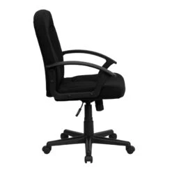 Mid-Back Black Fabric Executive Swivel Chair With Nylon Arms - By Flash Furniture - Madison Seating 11 Mid-Back Black Fabric Executive Swivel Chair With Nylon Arms - By Flash Furniture - Madison Seating -Executive Chairs Sales Mid Back Black Fabric Executive Swivel Chair with Nylon Arms by Flash Furniture 2