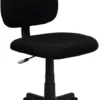 Mid-Back Black Fabric Swivel Task Chair - By Flash Furniture - Madison Seating