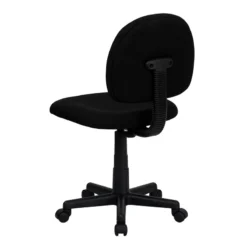Mid-Back Black Fabric Swivel Task Chair - By Flash Furniture - Madison Seating -Executive Chairs Sales Mid Back Black Fabric Swivel Task Chair by Flash Furniture 3