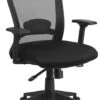 Mid-Back Black Mesh Executive Swivel Chair With Back Angle Adjustment And Adjustable Arms - By Flash Furniture - Madison Seating -Executive Chairs Sales Mid Back Black Mesh Executive Swivel Chair with Back Angle Adjustment and Adjustable Arms by Flash Furniture