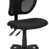 Mid-Back Black Mesh Swivel Task Chair - By Flash Furniture - Madison Seating -Executive Chairs Sales Mid Back Black Mesh Swivel Task Chair by Flash Furniture 7