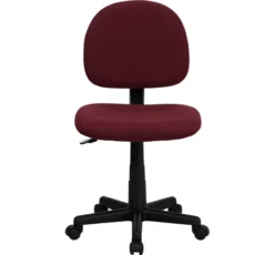 Mid-Back Burgundy Fabric Swivel Task Chair - By Flash Furniture - Madison Seating 15 Mid-Back Burgundy Fabric Swivel Task Chair - By Flash Furniture - Madison Seating -Executive Chairs Sales Mid Back Burgundy Fabric Swivel Task Chair by Flash Furniture 6