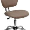 Mid-Back Coffee Brown Mesh Swivel Task Chair With Chrome Base - By Flash Furniture - Madison Seating -Executive Chairs Sales Mid Back Coffee Brown Mesh Swivel Task Chair with Chrome Base by Flash Furniture