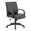 Mid Back Executive Chair - With Knee Tilt By Boss Office Products - Madison Seating -Executive Chairs Sales Mid Back Executive Chair With Knee Tilt by Boss Office Products
