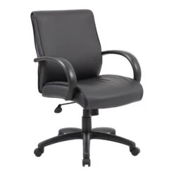 Mid Back Executive Chair - With Knee Tilt By Boss Office Products - Madison Seating