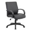 Mid Back Executive Chair - Without Knee Tilt By Boss Office Products - Madison Seating -Executive Chairs Sales Mid Back Executive Chair Without Knee Tilt by Boss Office Products