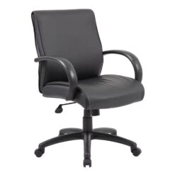 Mid Back Executive Chair - Without Knee Tilt By Boss Office Products - Madison Seating