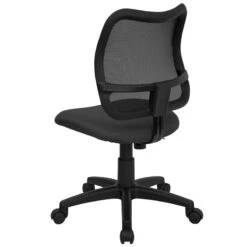 Mid-Back Gray Mesh Swivel Task Chair - By Flash Furniture - Madison Seating -Executive Chairs Sales Mid Back Gray Mesh Swivel Task Chair by Flash Furniture 2 1
