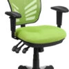 Mid-Back Green Mesh Multifunction Executive Swivel Chair With Adjustable Arms - By Flash Furniture - Madison Seating 1 Mid-Back Green Mesh Multifunction Executive Swivel Chair With Adjustable Arms - By Flash Furniture - Madison Seating -Executive Chairs Sales Mid Back Green Mesh Multifunction Executive Swivel Chair with Adjustable Arms by Flash Furniture