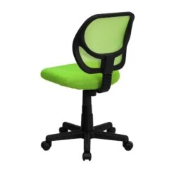 Mid-Back Green Mesh Swivel Task Chair - By Flash Furniture - Madison Seating -Executive Chairs Sales Mid Back Green Mesh Swivel Task Chair by Flash Furniture 2