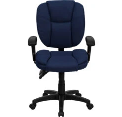 Mid-Back Navy Blue Fabric Multifunction Ergonomic Swivel Task Chair With Adjustable Arms - By Flash Furniture - Madison Seating 9 Mid-Back Navy Blue Fabric Multifunction Ergonomic Swivel Task Chair With Adjustable Arms - By Flash Furniture - Madison Seating -Executive Chairs Sales Mid Back Navy Blue Fabric Multifunction Ergonomic Swivel Task Chair with Adjustable Arms by Flash Furniture 3