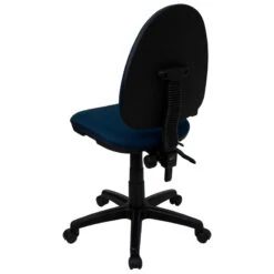 Mid-Back Navy Blue Fabric Multifunction Swivel Task Chair With Adjustable Lumbar Support - By Flash Furniture - Madison Seating 12 Mid-Back Navy Blue Fabric Multifunction Swivel Task Chair With Adjustable Lumbar Support - By Flash Furniture - Madison Seating -Executive Chairs Sales Mid Back Navy Blue Fabric Multifunction Swivel Task Chair with Adjustable Lumbar Support by Flash Furniture 3