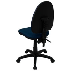 Mid-Back Navy Blue Fabric Multifunction Swivel Task Chair With Adjustable Lumbar Support - By Flash Furniture - Madison Seating 13 Mid-Back Navy Blue Fabric Multifunction Swivel Task Chair With Adjustable Lumbar Support - By Flash Furniture - Madison Seating -Executive Chairs Sales Mid Back Navy Blue Fabric Multifunction Swivel Task Chair with Adjustable Lumbar Support by Flash Furniture 4