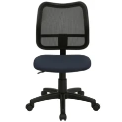 Mid-Back Navy Blue Mesh Swivel Task Chair - By Flash Furniture - Madison Seating -Executive Chairs Sales Mid Back Navy Blue Mesh Swivel Task Chair by Flash Furniture 6