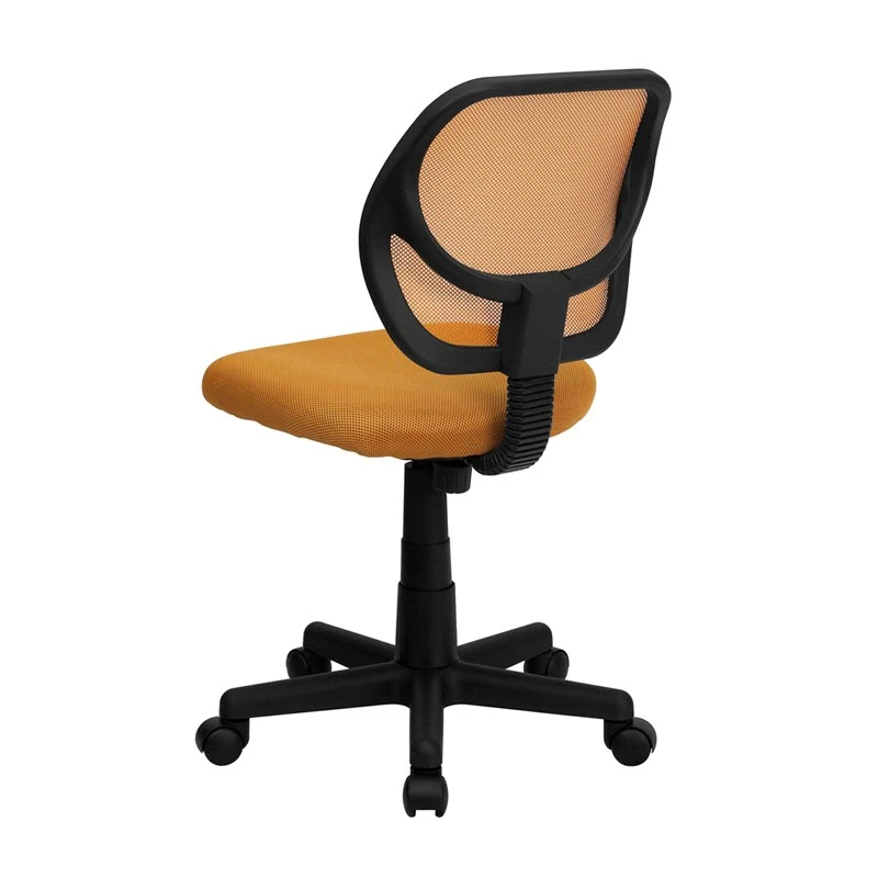 Mid-Back Orange Mesh Swivel Task Chair - By Flash Furniture - Madison Seating 5 Mid-Back Orange Mesh Swivel Task Chair - By Flash Furniture - Madison Seating - Image 3