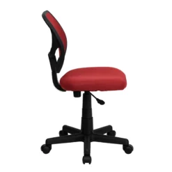 Mid-Back Red Mesh Swivel Task Chair - By Flash Furniture - Madison Seating -Executive Chairs Sales Mid Back Red Mesh Swivel Task Chair by Flash Furniture 2