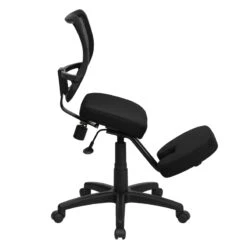 Mobile Ergonomic Kneeling Swivel Task Chair With Black Mesh Back - By Flash Furniture - Madison Seating -Executive Chairs Sales Mobile Ergonomic Kneeling Swivel Task Chair with Black Mesh Back by Flash Furniture 2