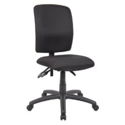 Multi-Function Armless Task Chair By Boss Office Products - Madison Seating