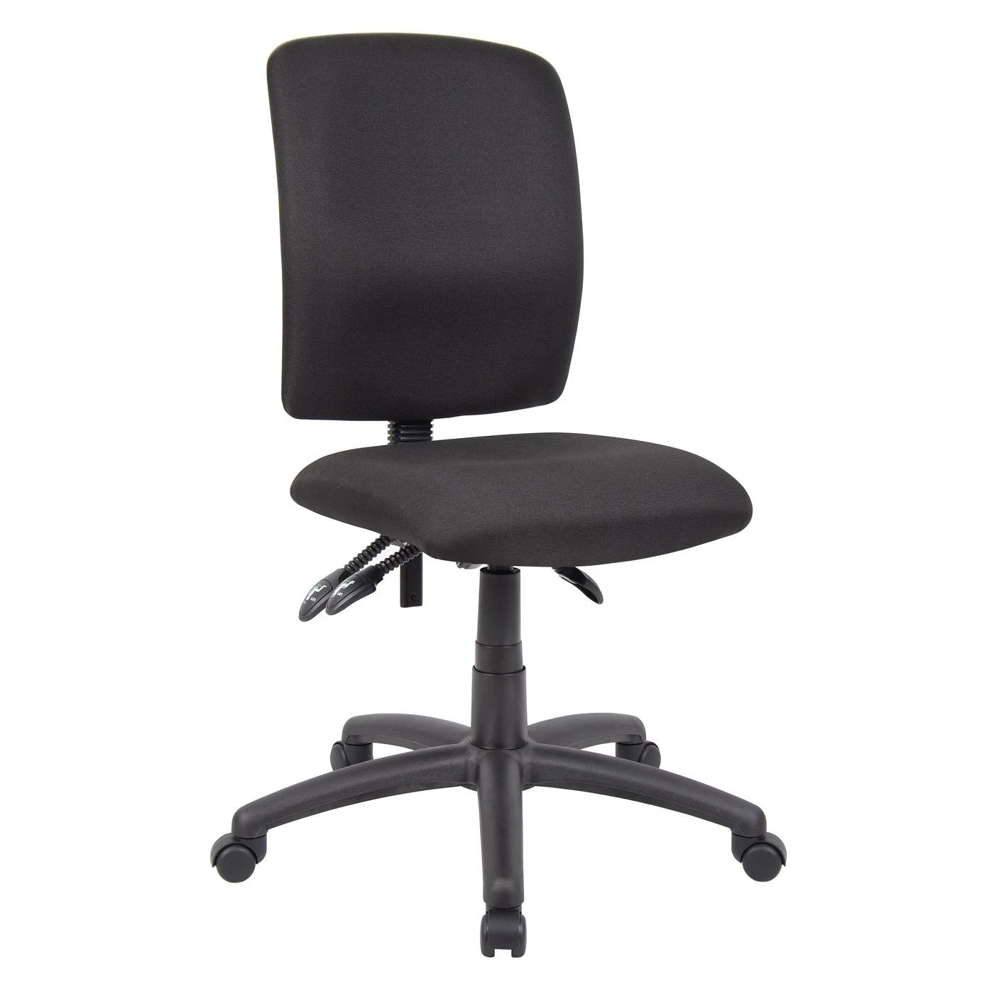 Multi-Function Armless Task Chair By Boss Office Products - Madison Seating 3 Multi-Function Armless Task Chair By Boss Office Products - Madison Seating