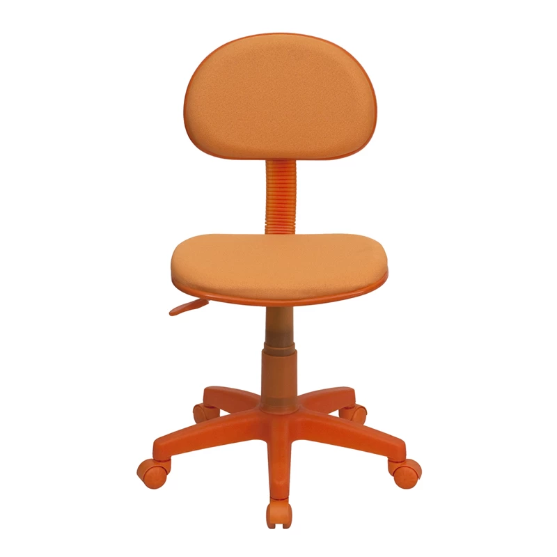 Orange Fabric Swivel Task Chair - By Flash Furniture - Madison Seating 9 Orange Fabric Swivel Task Chair - By Flash Furniture - Madison Seating - Image 7
