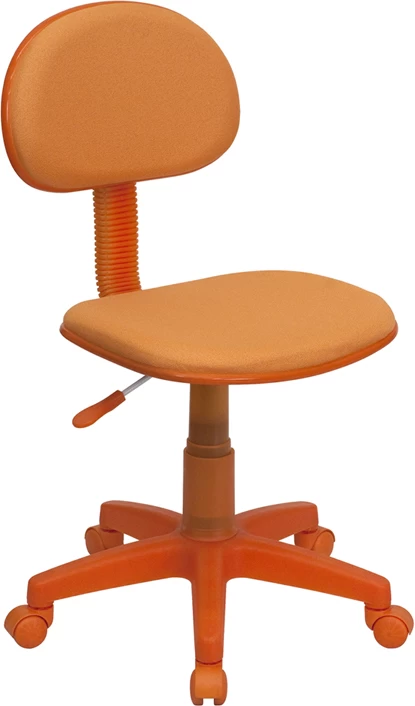 Orange Fabric Swivel Task Chair - By Flash Furniture - Madison Seating 3 Orange Fabric Swivel Task Chair - By Flash Furniture - Madison Seating