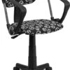 Peace Sign Printed Swivel Task Chair With Arms - By Flash Furniture - Madison Seating -Executive Chairs Sales Peace Sign Printed Swivel Task Chair with Arms by Flash Furniture