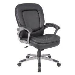 Pillow-Top Executive Office Chair By Boss Office Products - Madison Seating