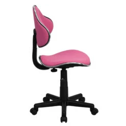 Pink Fabric Ergonomic Swivel Task Chair - By Flash Furniture - Madison Seating -Executive Chairs Sales Pink Fabric Ergonomic Swivel Task Chair by Flash Furniture 2