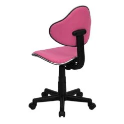 Pink Fabric Ergonomic Swivel Task Chair - By Flash Furniture - Madison Seating -Executive Chairs Sales Pink Fabric Ergonomic Swivel Task Chair by Flash Furniture 3