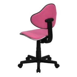 Pink Fabric Ergonomic Swivel Task Chair - By Flash Furniture - Madison Seating -Executive Chairs Sales Pink Fabric Ergonomic Swivel Task Chair by Flash Furniture 4