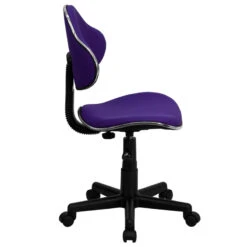 Purple Fabric Ergonomic Swivel Task Chair - By Flash Furniture - Madison Seating -Executive Chairs Sales Purple Fabric Ergonomic Swivel Task Chair by Flash Furniture 2