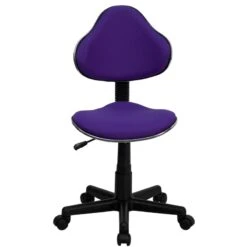 Purple Fabric Ergonomic Swivel Task Chair - By Flash Furniture - Madison Seating -Executive Chairs Sales Purple Fabric Ergonomic Swivel Task Chair by Flash Furniture 5