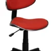 Red Fabric Ergonomic Swivel Task Chair - By Flash Furniture - Madison Seating -Executive Chairs Sales Red Fabric Ergonomic Swivel Task Chair by Flash Furniture