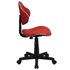Red Fabric Ergonomic Swivel Task Chair - By Flash Furniture - Madison Seating -Executive Chairs Sales Red Fabric Ergonomic Swivel Task Chair by Flash Furniture 2