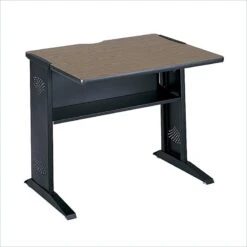 Safco 36"W Reversible Top Computer Desk - Madison Seating