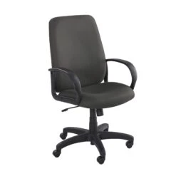 Safco Poise Black Executive High-Back Office Chair - Madison Seating