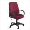 Safco Poise Burgundy Executive High-Back Office Chair - Madison Seating -Executive Chairs Sales Safco Poise Burgundy Executive High Back Office Chair
