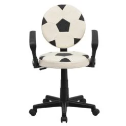 Soccer Swivel Task Chair With Arms - By Flash Furniture - Madison Seating -Executive Chairs Sales Soccer Swivel Task Chair with Arms by Flash Furniture 6