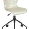 Somerset Home And Office Upholstered Task Chair In Ivory Vinyl By Flash Furniture - Madison Seating -Executive Chairs Sales Somerset Home and Office Upholstered Task Chair in Ivory Vinyl by Flash Furniture
