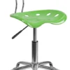 Vibrant Spicy Lime And Chrome Swivel Task Chair With Tractor Seat - By Flash Furniture - Madison Seating -Executive Chairs Sales Vibrant Spicy Lime and Chrome Swivel Task Chair with Tractor Seat by Flash Furniture